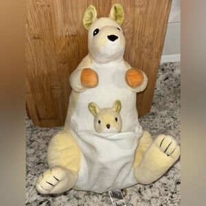 Jane Goodall Institute Kangaroo Mala & Baby Joey Plush Toys 13" Pira Molly Set